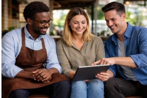 image 2 tablet meeting